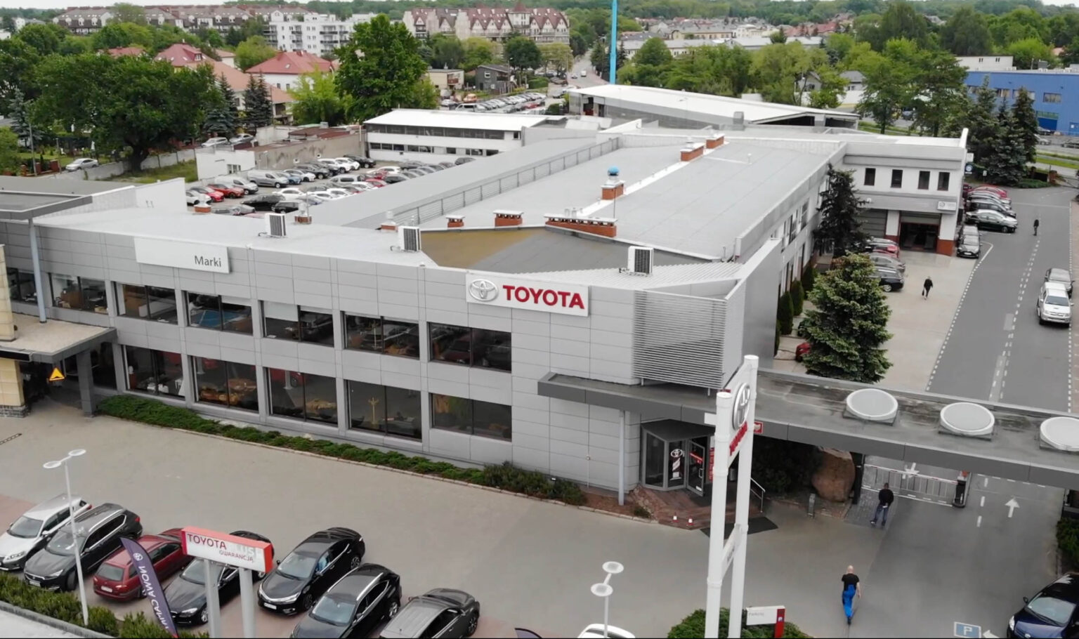 49,95 kWp Toyota Cygan, Marki k. Warszawy EN2 Fotowoltaika
